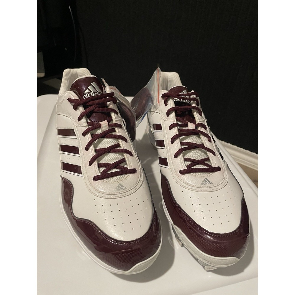 Adidas Men's 15 Metal Cleats‎ Team Issue Maroon Ortholite Sports Athlete Summer
